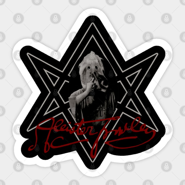 The Great Beast Sticker by Zerowear